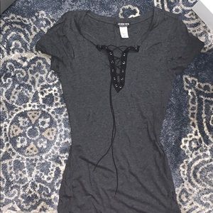 Tattered T Shirt Dress